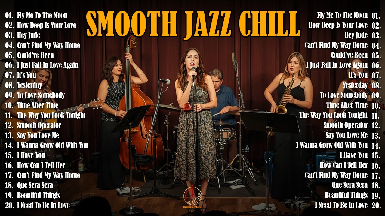 Smooth Jazz Collection for Relaxation & Work 🎶