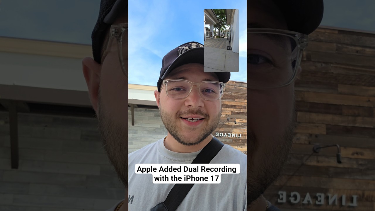 Apple Introduces Dual Recording Feature with iPhone 17