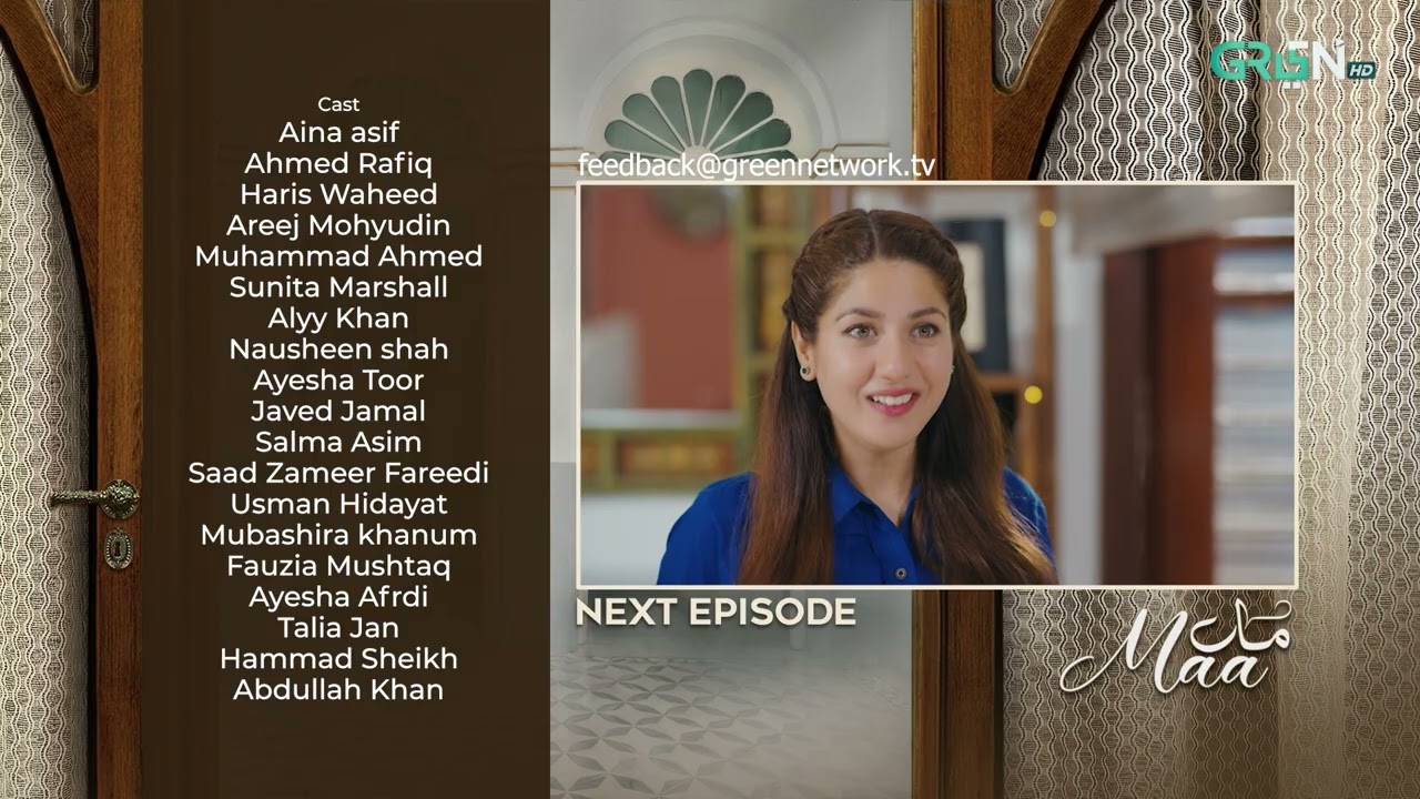 Maa | Episode 24 | Teaser | #ainaasif #Maa #greentv #trending