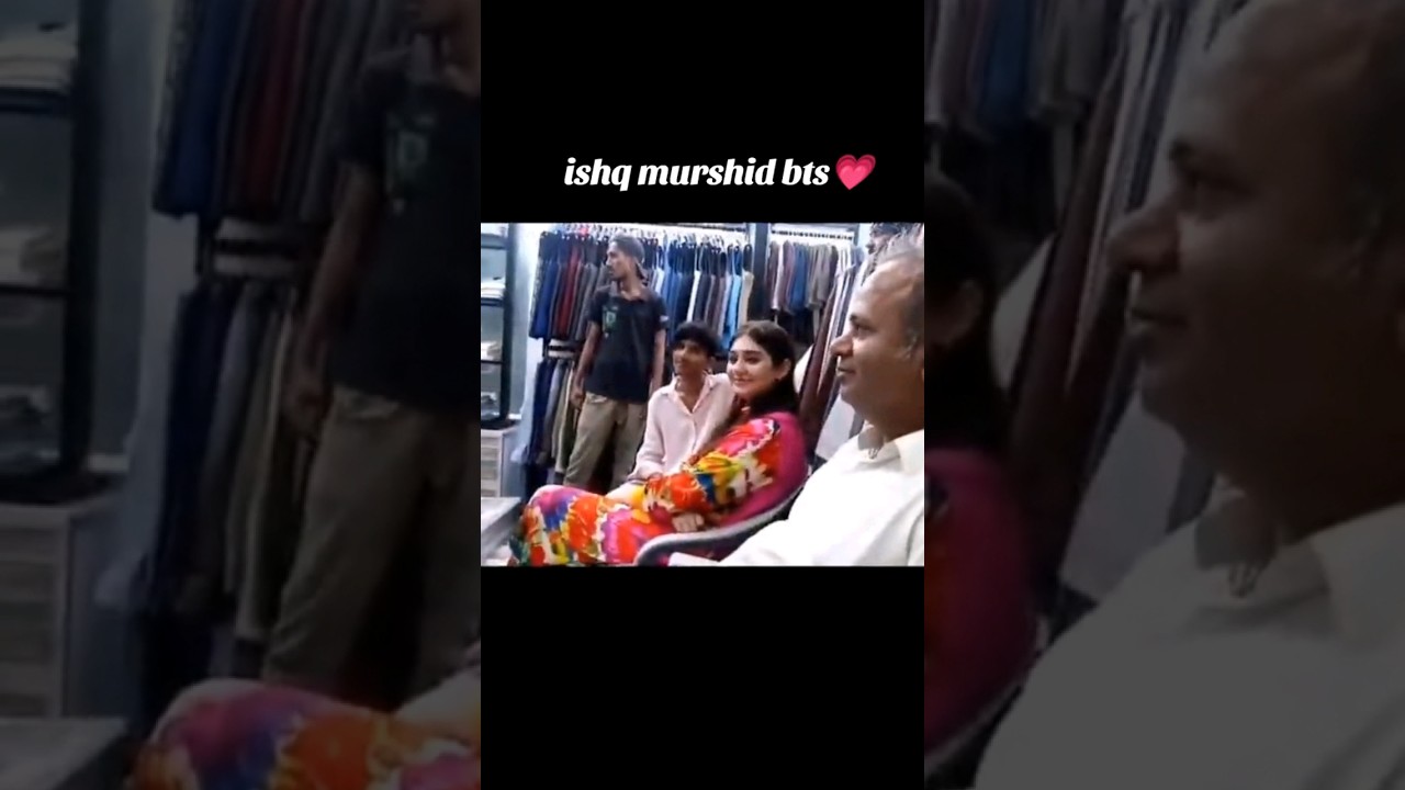 Ishq Murshid Drama BTS with Bilal Abbas & Dur-e-Fishan 🎬