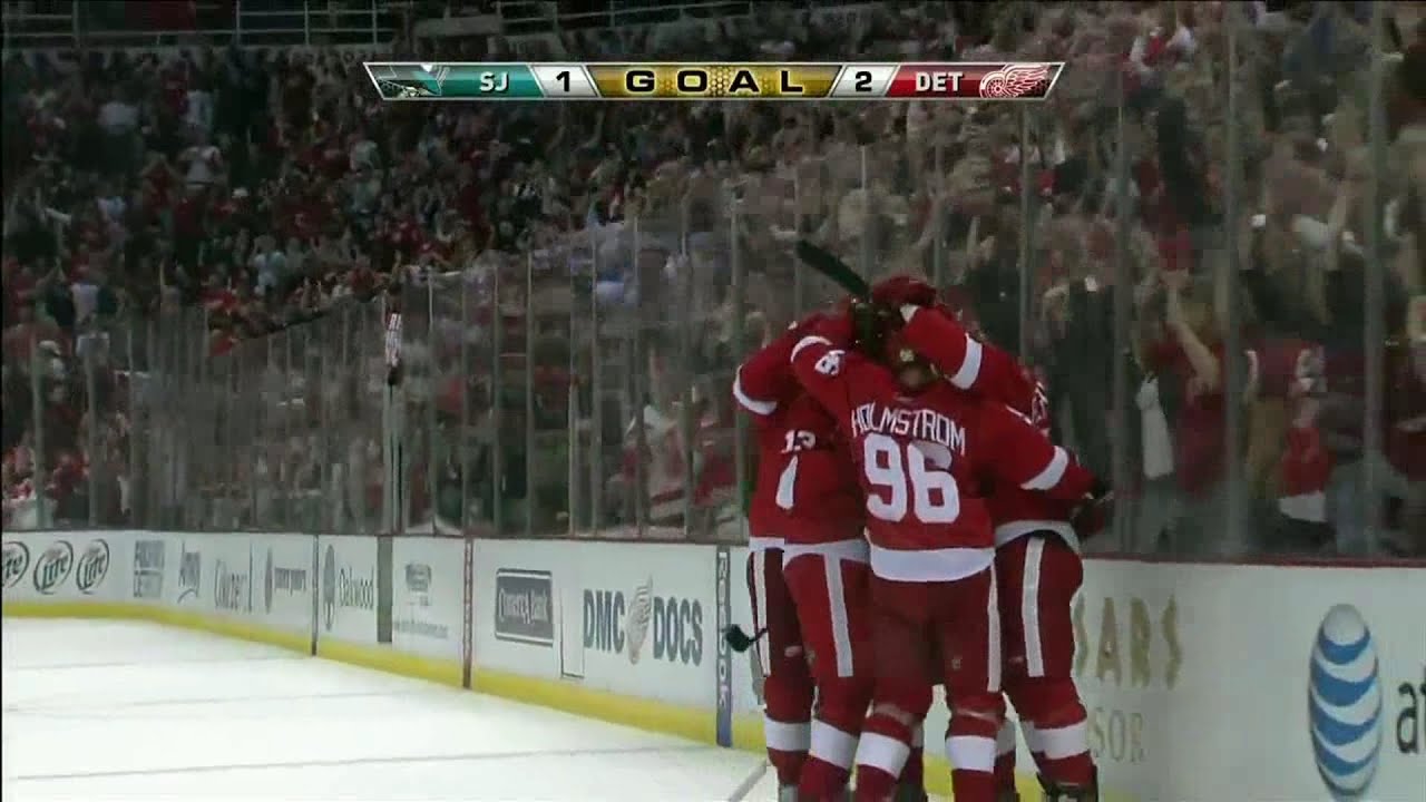 2011 Epic 2011 Playoffs Game 6: San Jose Sharks vs Detroit Red Wings Highlights 🏒