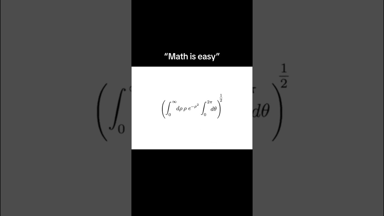 Unlocking the Beauty of the Gaussian Integral: A Fascinating Math Journey 📊