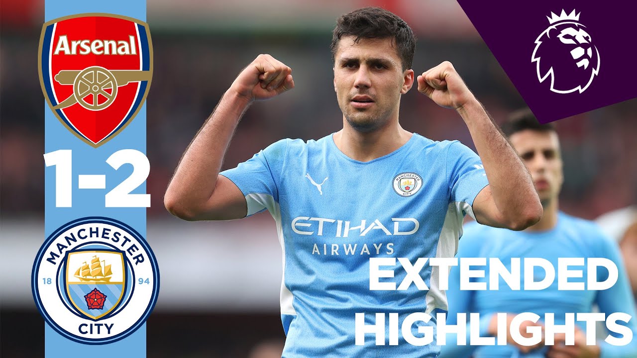 Drama in the Premier League: Man City Edges Arsenal with Late Goal ⚽