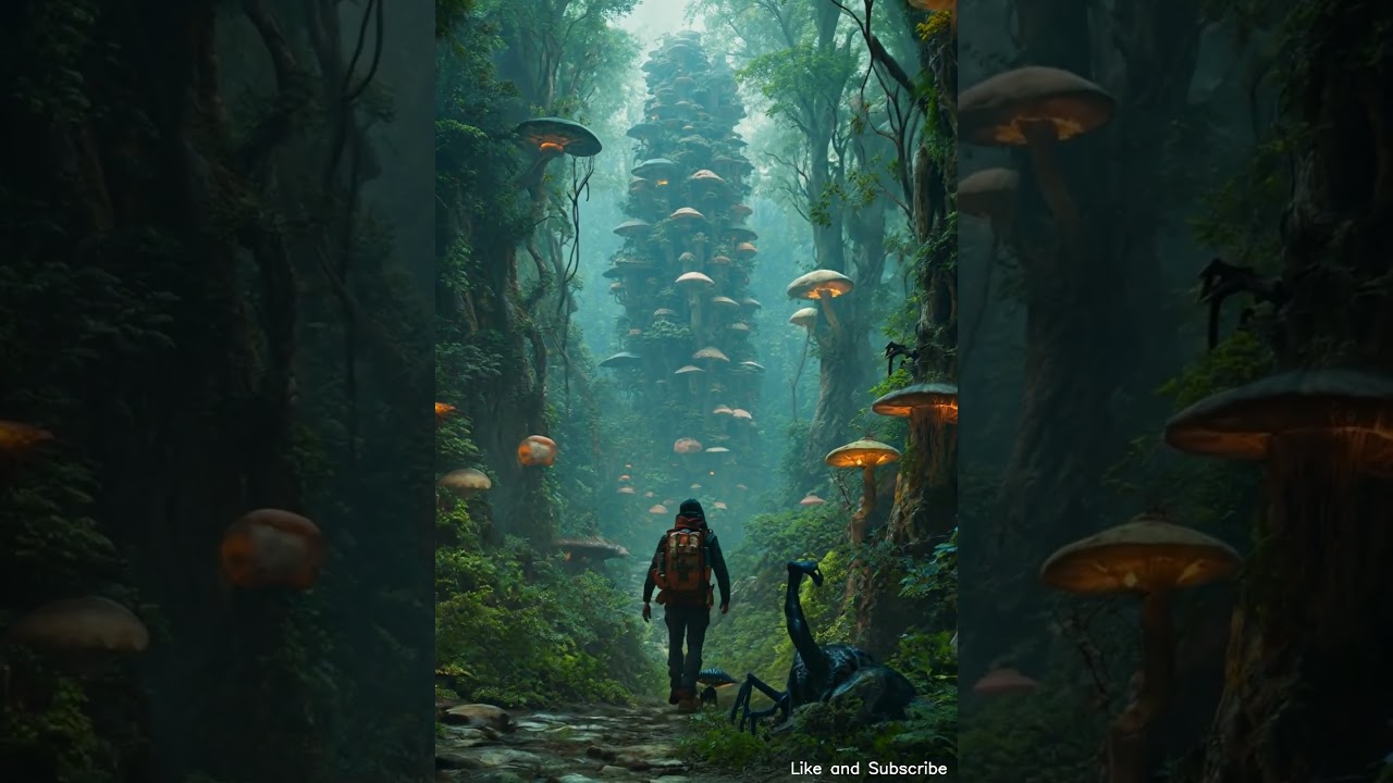 Discover the Enchanting Glow of the Bioluminescent Forest ✨