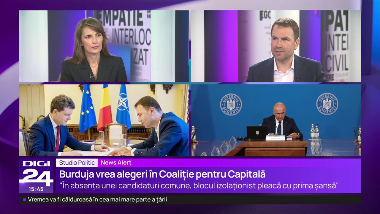 Deputatul USR Cătălin Drulă, Interviu Exclusiv la Digi24 despre Politică și Reforme 🗳️