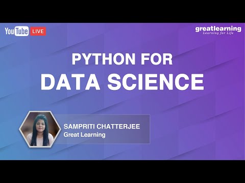 Python for Data Science | Data Science with Python | Python Tutorial | Great Learning