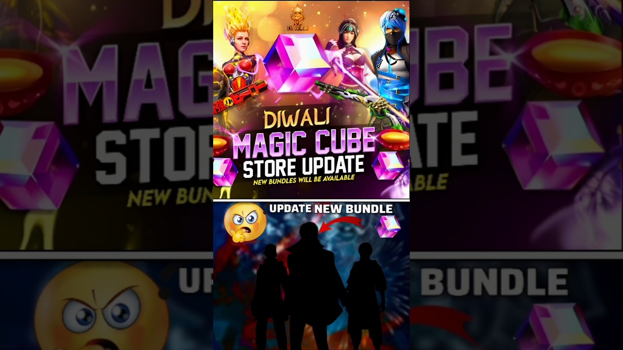 Free Fire Diwali 2025 Magic Cube Bundle 🎆