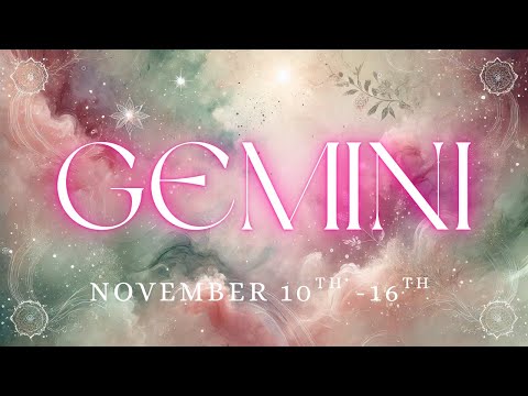 GEMINI tarot ♊️ This Message Is So ACCURATE It HITS DEEP Gemini November 10th - 16th 2025