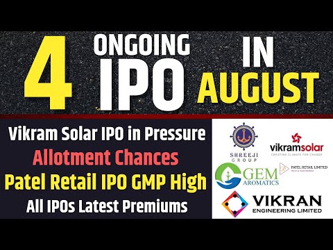 4 IPOs Closing Today💥Final Review | Vikram Solar IPO Allotment Chances