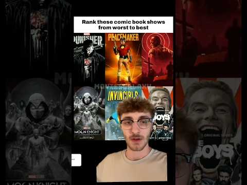 RANK THESE SUPERHERO TV SHOWS FROM WORST TO BEST‼️❄️