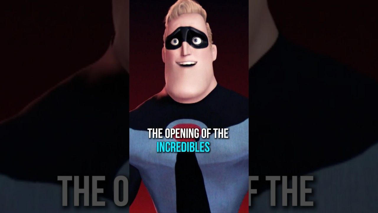The Incredibles Opening Scene #theincredibles #elastigirl #mrincredible