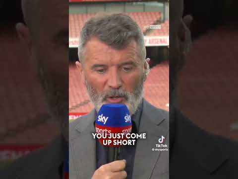 Roy Keane' s reaction post Arsenal vs Manchester united game 0 - 2