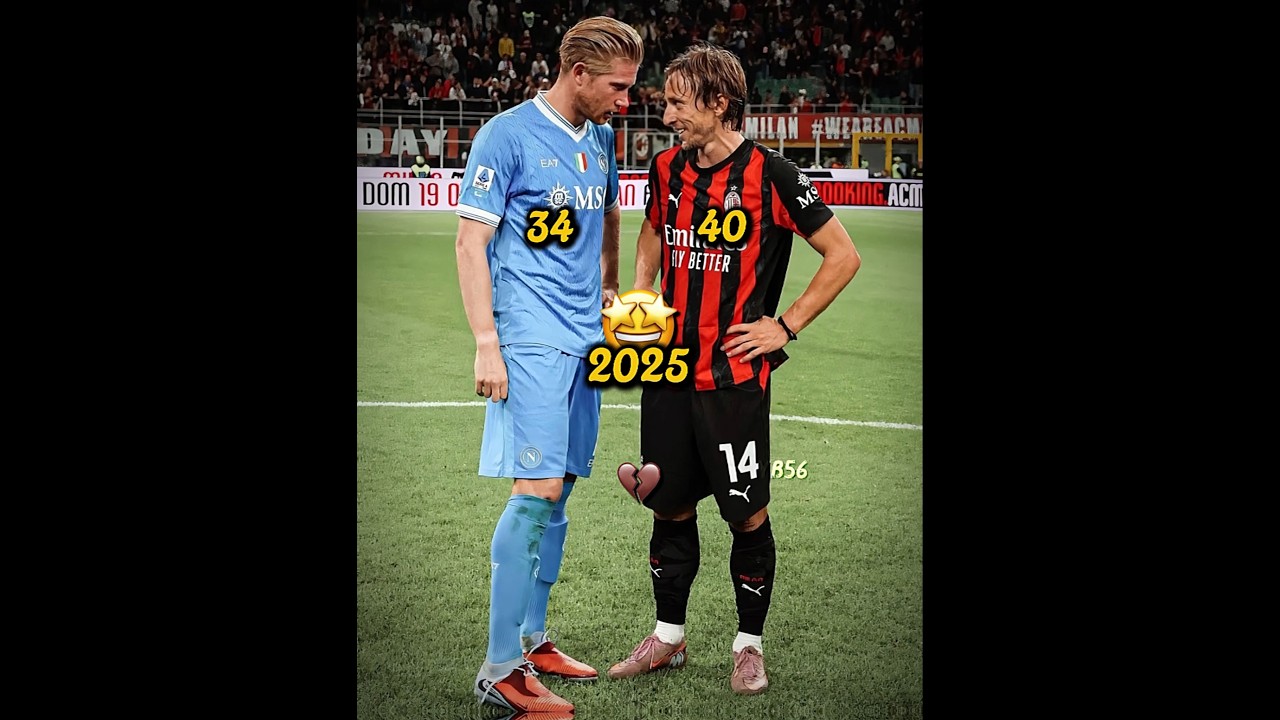 LUKA MODRIC X KEVIN DE BRUYNE #shorts #tanding #football