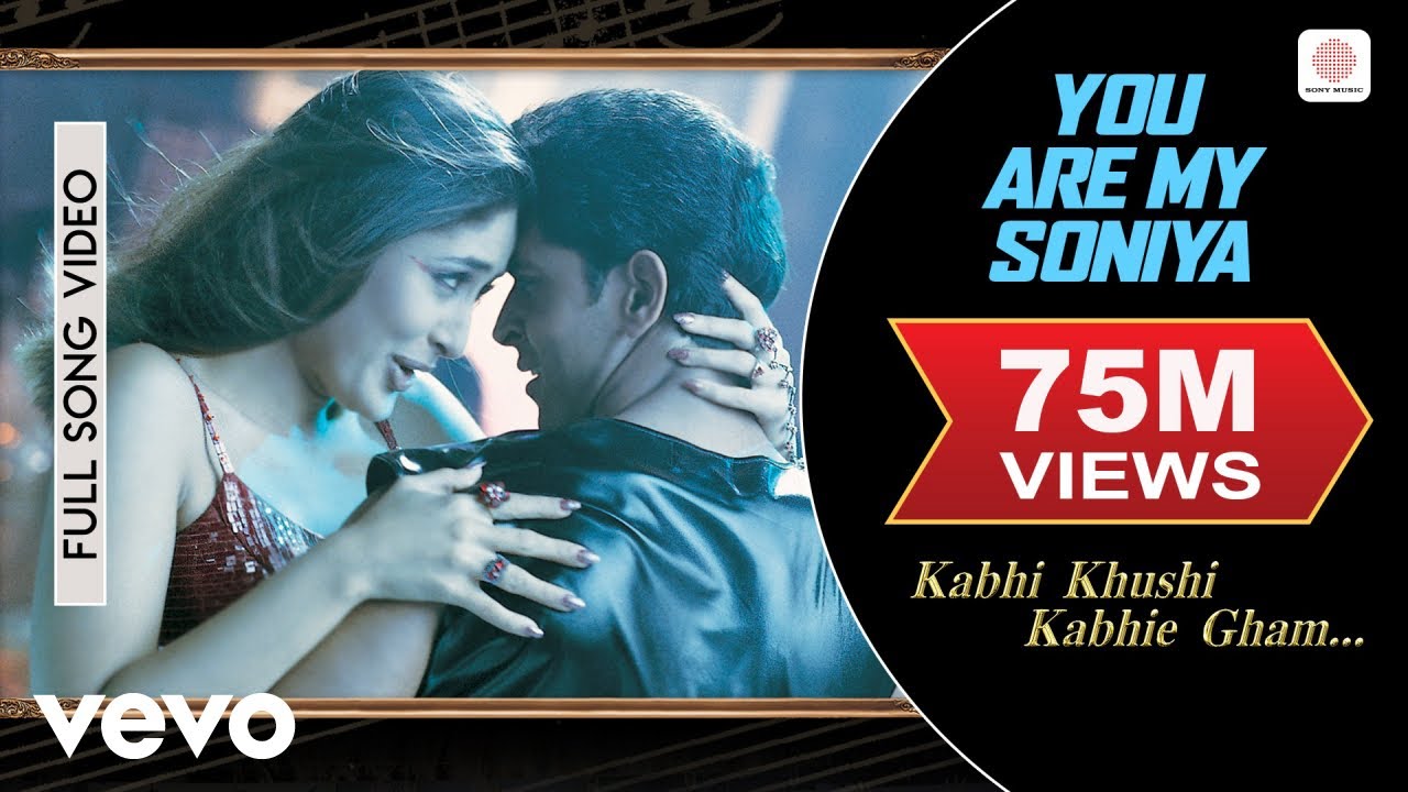 You Are My Soniya Full Video | K3G | Kareena Kapoor & Hrithik Roshan 🎶