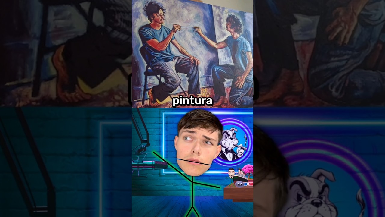 ¡Esta Pintura Rompe la Cuarta Pared y Sorprende a Todos! 🎨