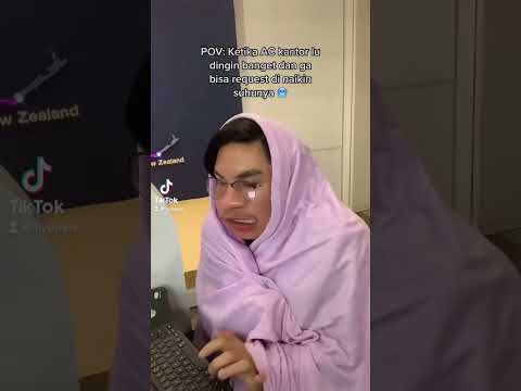 “ACnya pusat jadi kalo dinaikin suhunya ntr kantor sebelah komplen #komedi #lucu #kocak