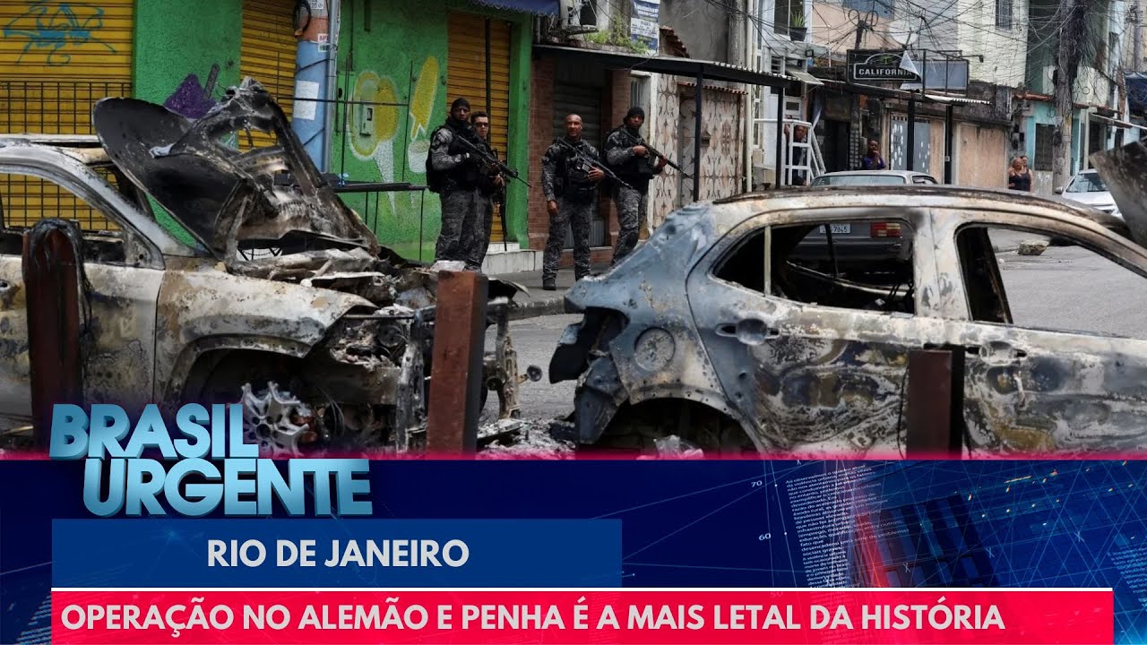 Megaoperação no Alemão e Penha se torna a mais letal da história do Rio 🚨
