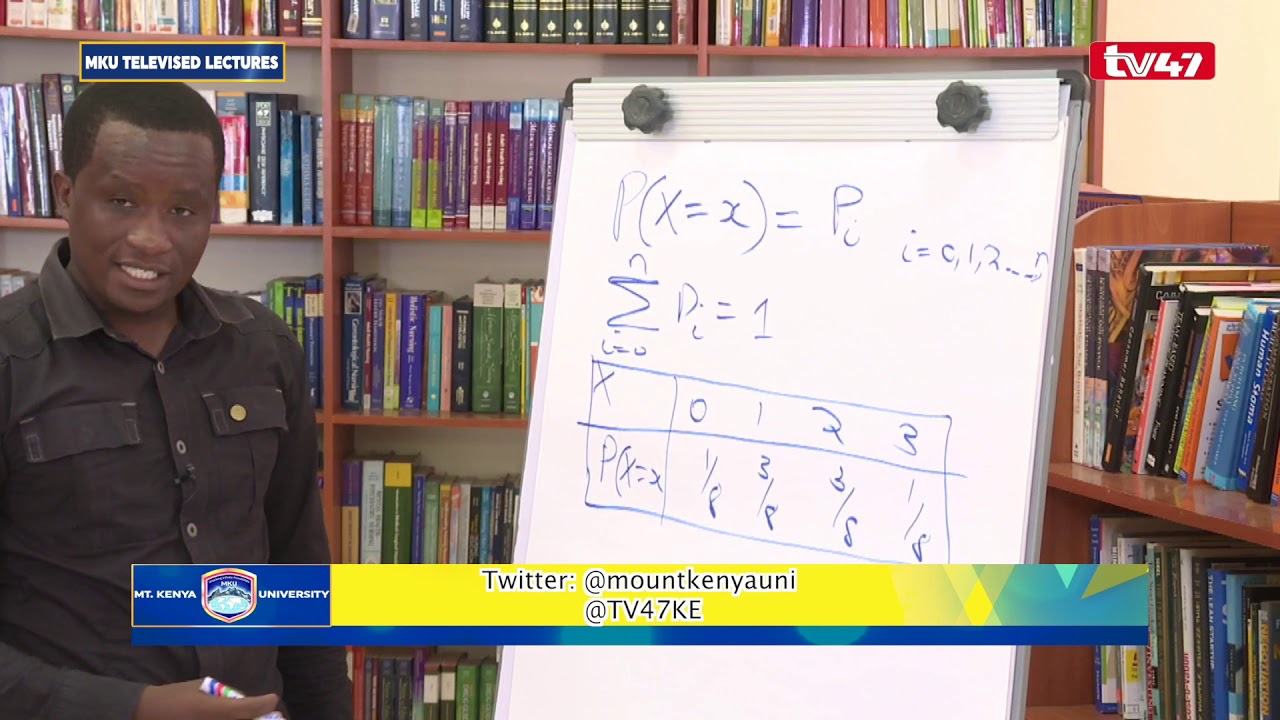 BMA2102: Master Probability & Statistics II with BMA2102 β Lesson 1 π