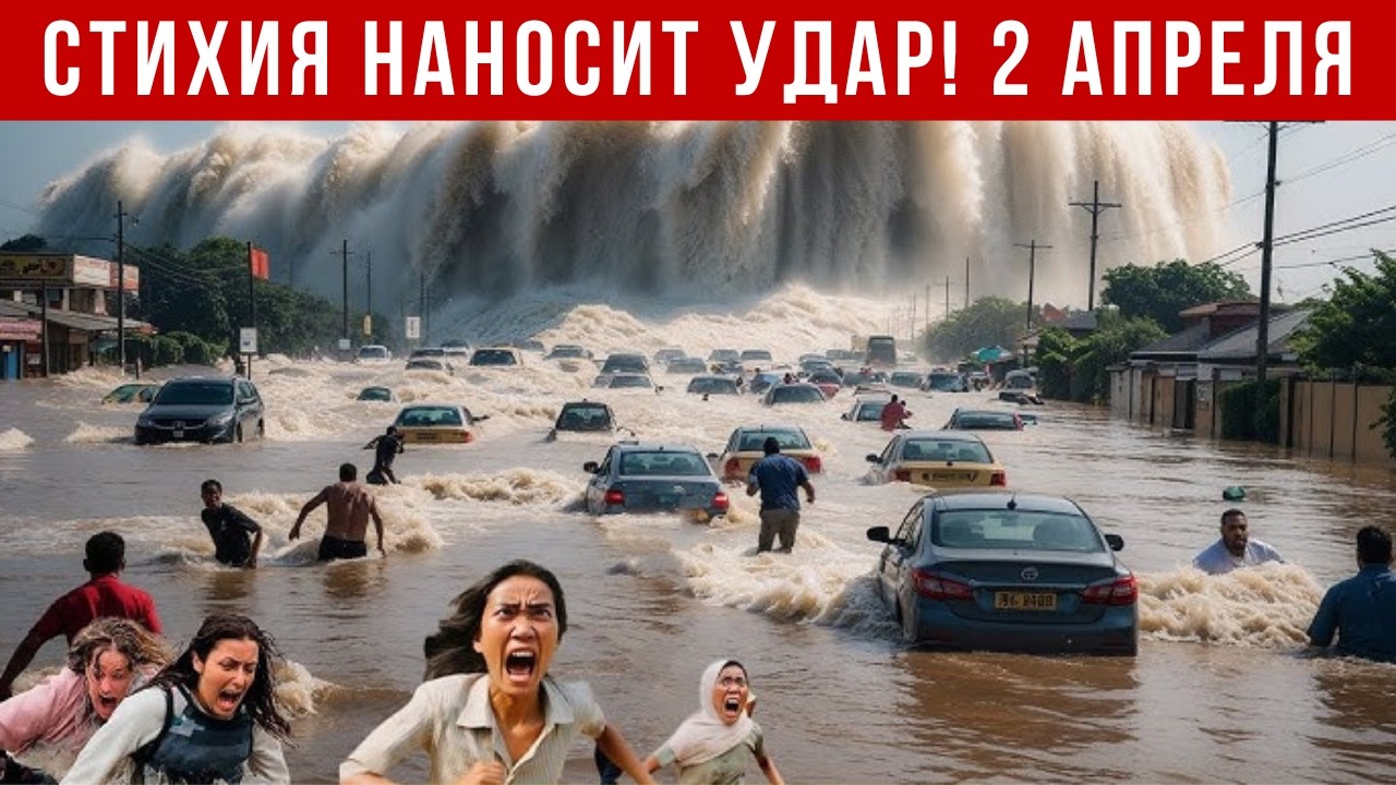 Новости Сегодня 02.04.2026 - Катаклизмы сегодня, ЧП, События дня | Россия Китай Индия США Европа