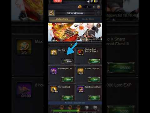 CLASH OF KINGS -MAX COIN- HOW TO USE IT #gaming #clashofkings #games