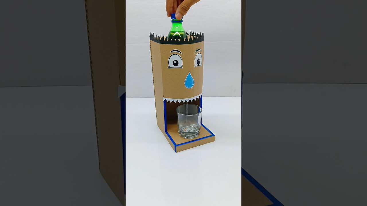 DIY Cardboard Water Dispenser: A Simple Science Project