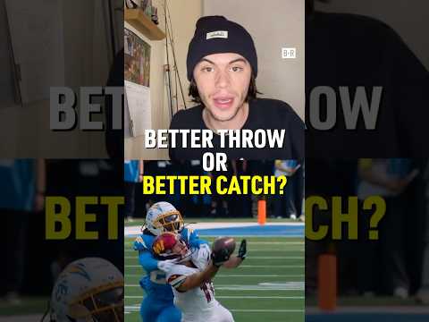 Better throw or catch: Jayden Daniels to Luke McCaffrey 🤔 @theoash2074