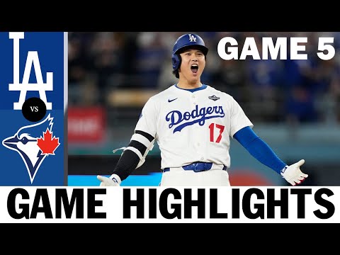 Los Angeles Dodgers vs Toronto Blue Jays Highlights | World Series Game 5 (10/29/25) MLB Highlights