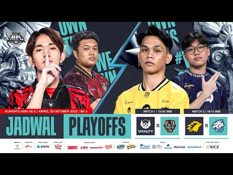 ๐ด LIVE | MPL ID S16 | Playoffs Hari 2 | Bahasa Indonesia
