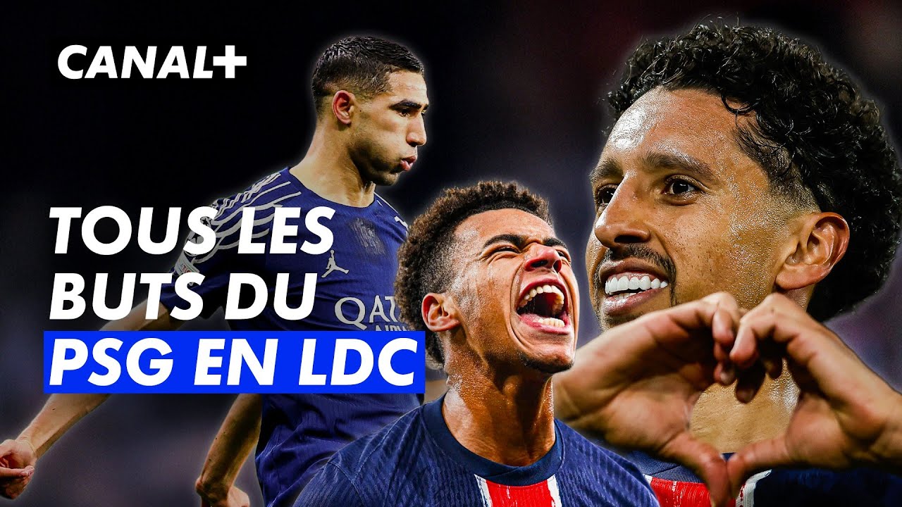 Buts du PSG en Ligue des Champions 2024-25 ⚽️