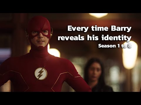 Every time Barry UNMASKED himself to reveal his identity [season 1 - 8x07] | The Flash