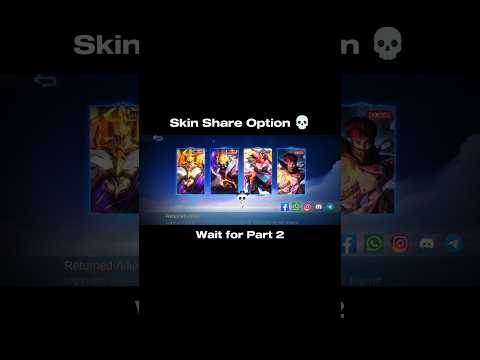finally skin sharing option is here π #mlbb #ml #moblilelegends #skin #mlbbindonesia #mlbbcreator