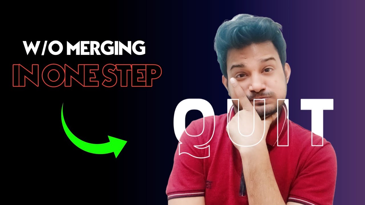 Embedded Text Tutorial Without Merging | Thumbnail Text Creation