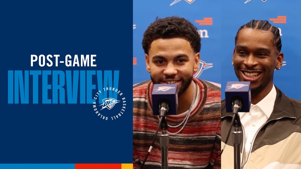 OKC Thunder Post-Game Highlights vs. Pacers π | Interviews with Mitchell, Gilgeous-Alexander & Coach Daigneault