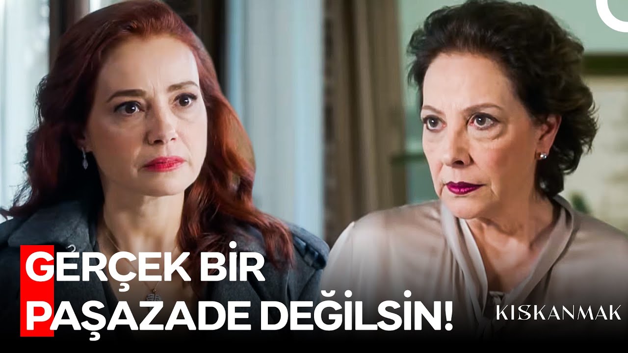 Seniha ve Mediha'nın Karşılaşması - Kıskanmak 8. Bölüm Son Sahne