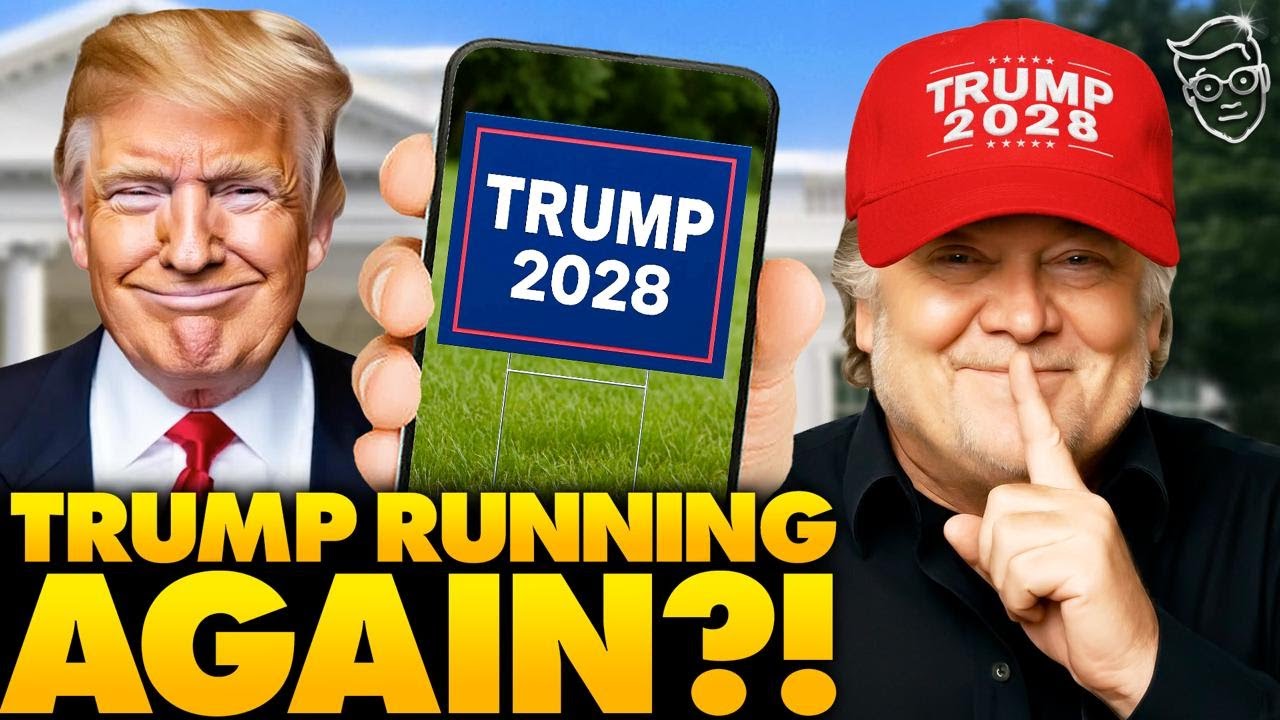 Trump’s 2028 Presidential Bid Sparks Controversy & Viral Reactions 🇺🇸