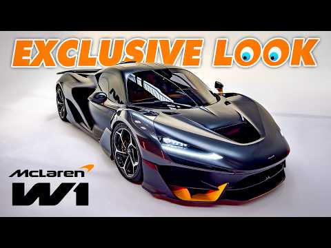 NEW McLaren W1 Details REVEALED - First In Country: VIN 002