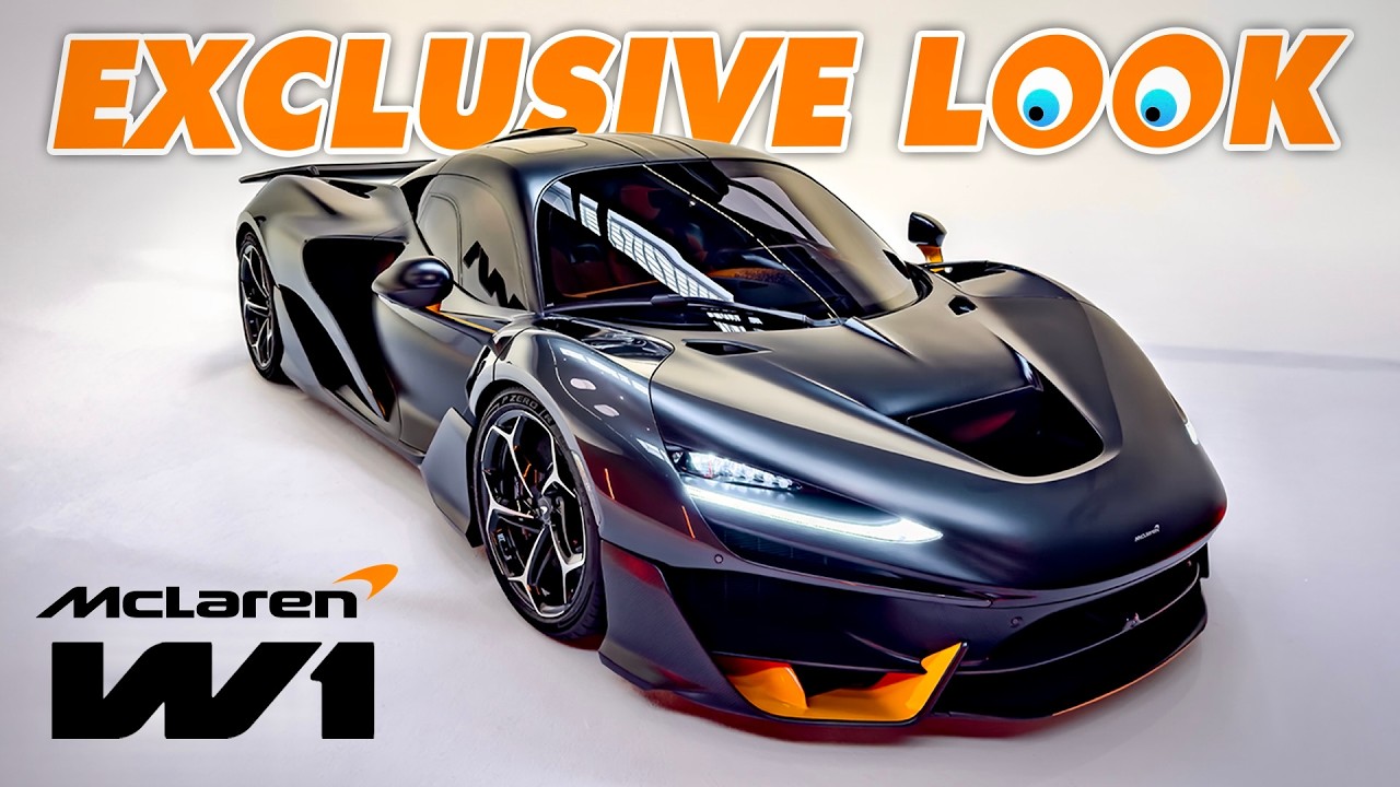 Exclusive First Look at the McLaren W1 VIN 002 – The Future of Supercars 🚗