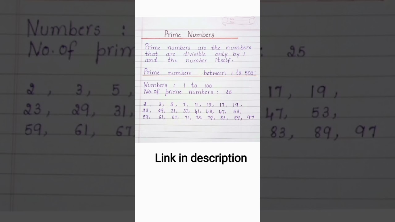 Ultimate Guide to Prime Numbers: Definition & List from 1 to 500 🔢