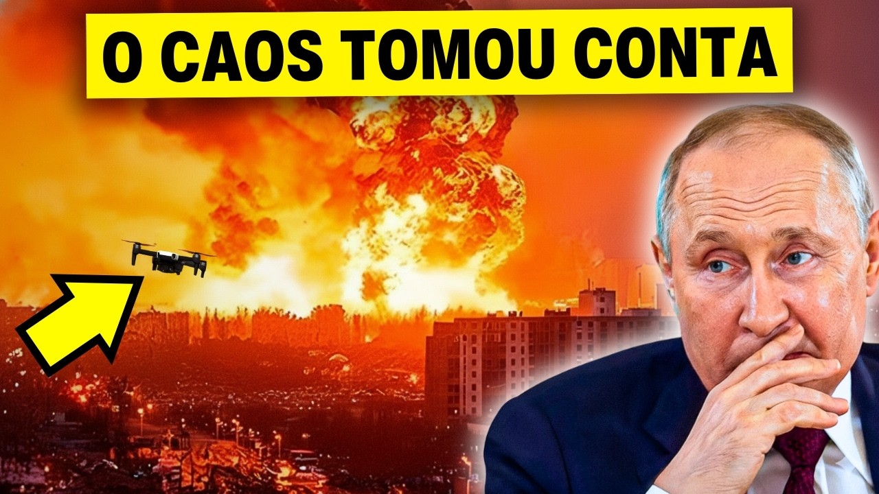 Conflito na Rússia: Ucrânia Ataca Moscou com Drones e Revela Nova Ameaça 🚀