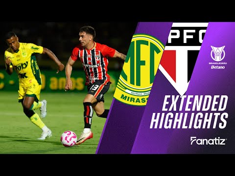 Mirassol vs Sao Paulo 3-0 | Game Highlights | #Brasileirao2025