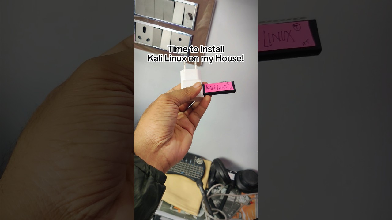 Time to install Kali Linux on my House😲