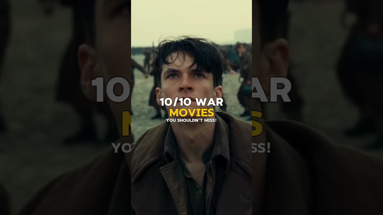 10/10 War Movies You Must Watch!πππ