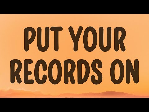 Corinne Bailey Rae - Put Your Records On (Lyrics)