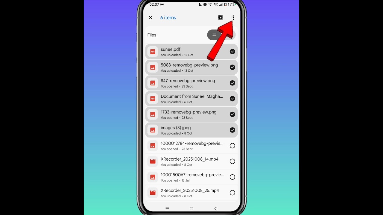 How To Download All Files and Photos From Google Drive at Once On Android