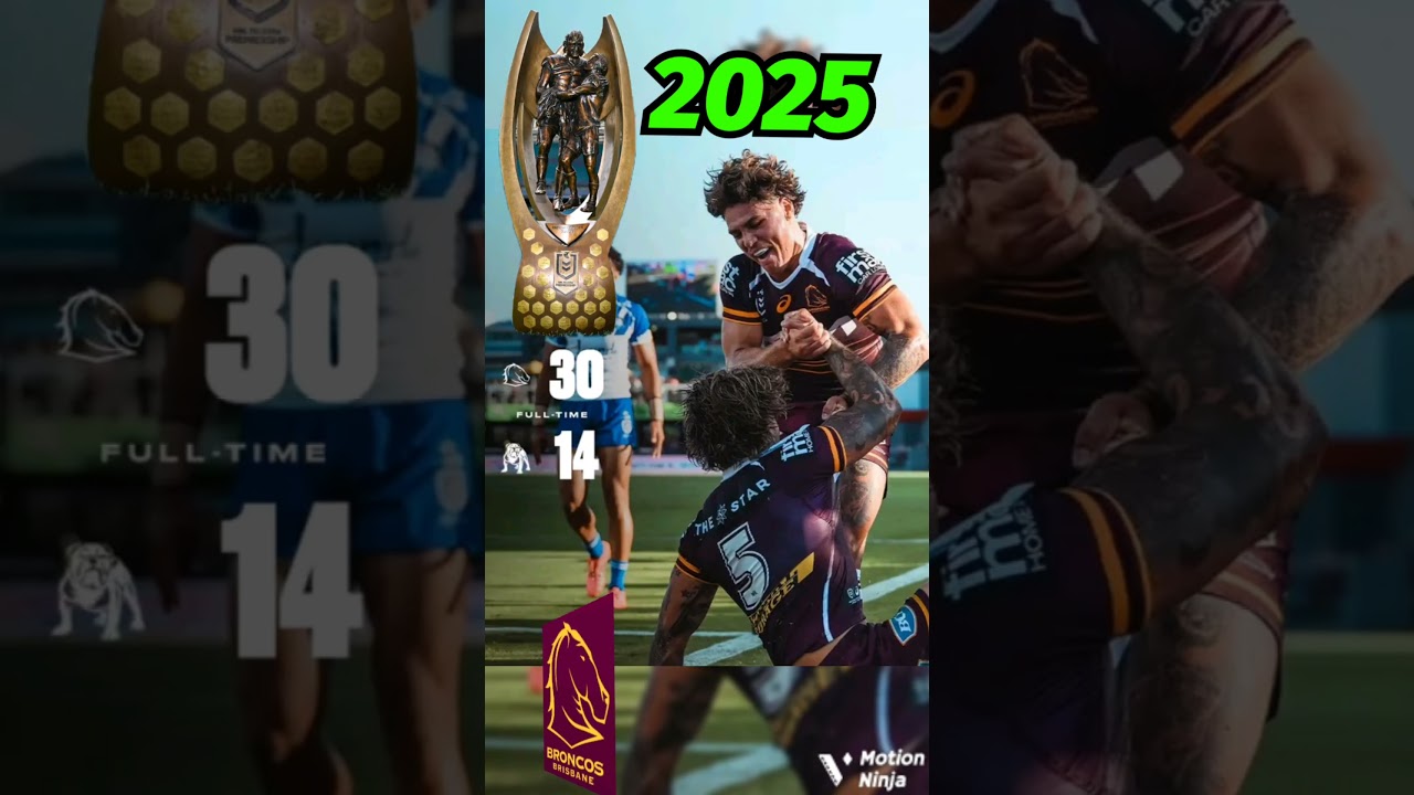 Brisbane Broncos Predicted to Win 2025 NRL Pre-Season π
