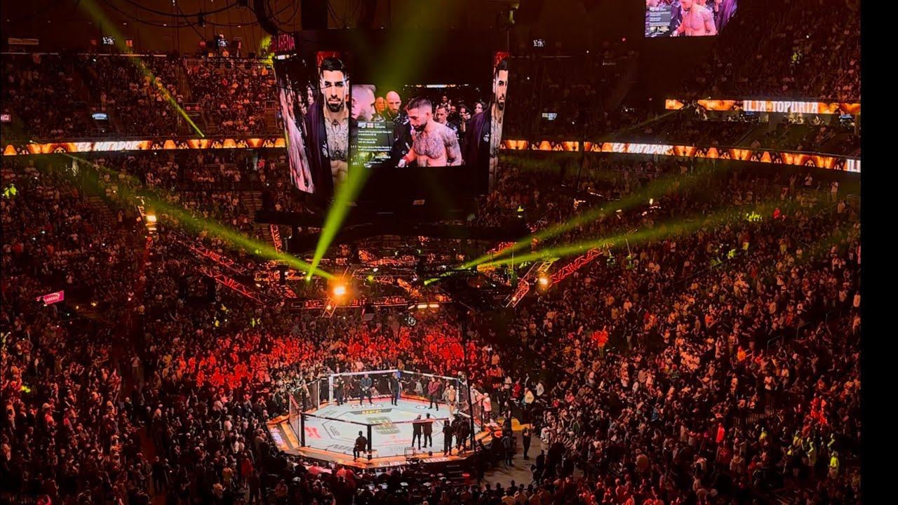 UFC 317: Topuria vs Olivera Walkouts & Intros