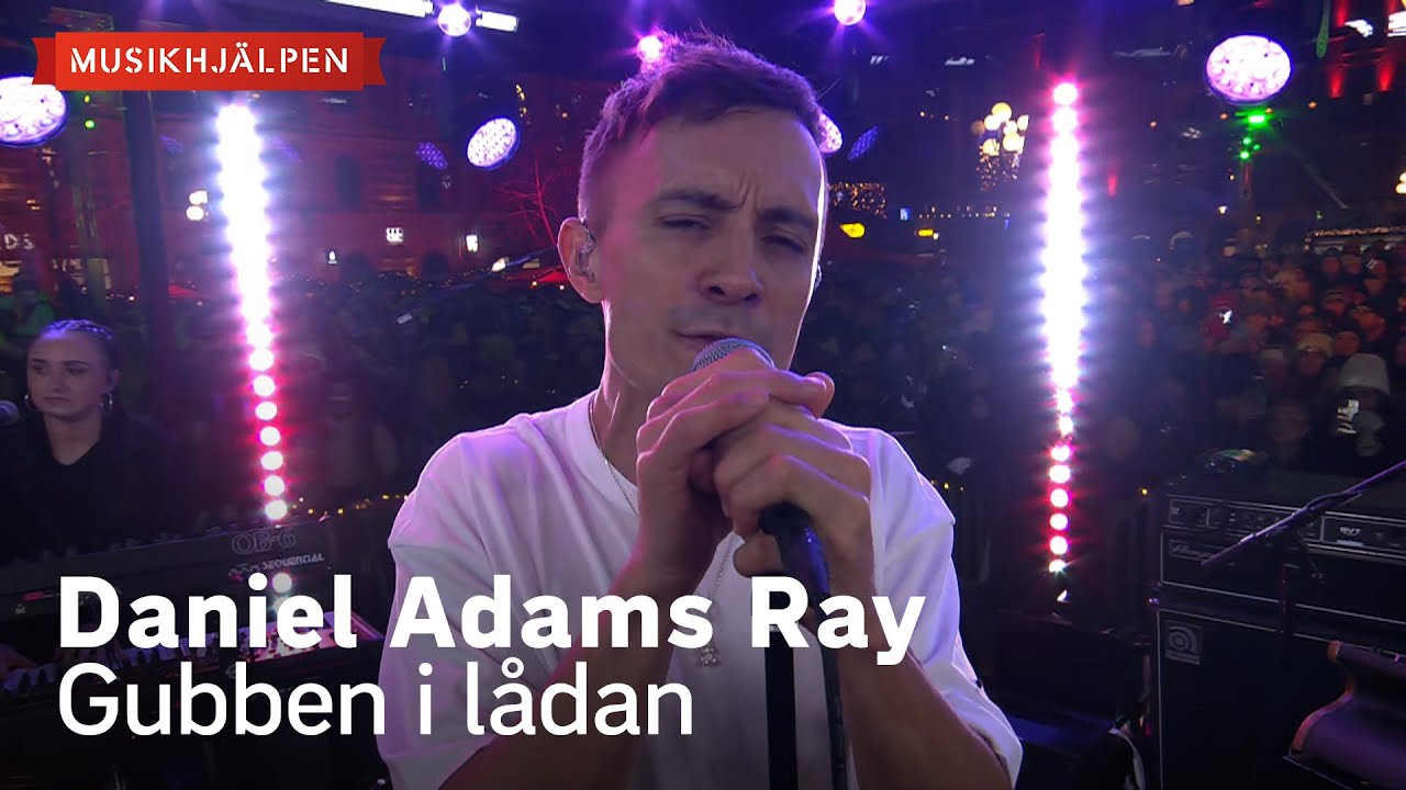 Daniel Adams Ray Performs 'Gubben i lådan' at Musikhjälpen 2024 🎶
