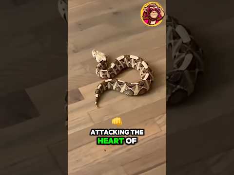 Gaboon Viper: The World's Most Dangerous Snake! 🐛 💀 🐍😱