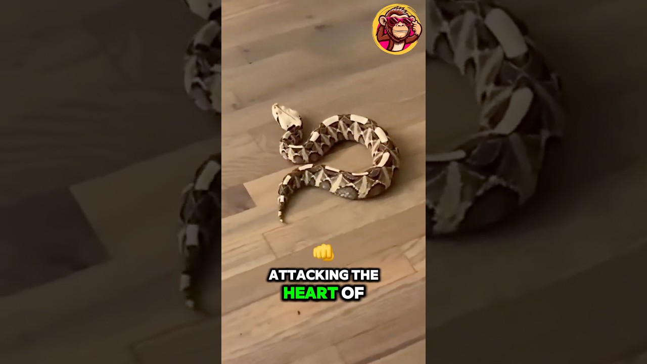Gaboon Viper: The World's Most Dangerous Snake! 🐍