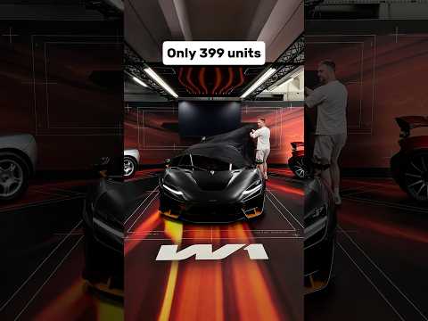 Brand new McLaren W1! 🤯